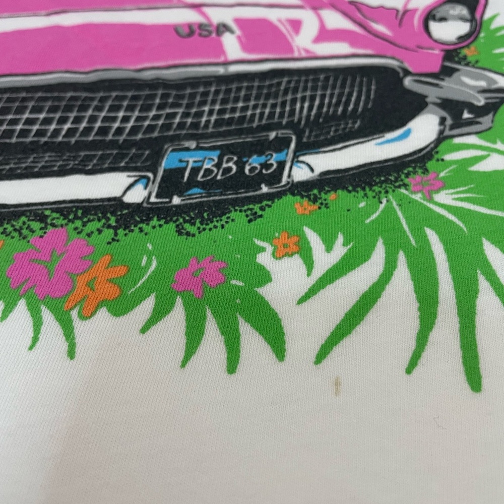 Daydreamer white The Beach Boys Surf USA graphic band tee sz 1X - Picture 9 of 10